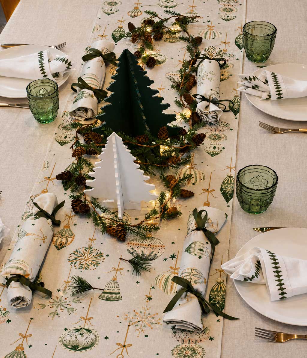 Yuletide table runner 40x200