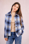 Molly Bracken Woven Jacket Navy