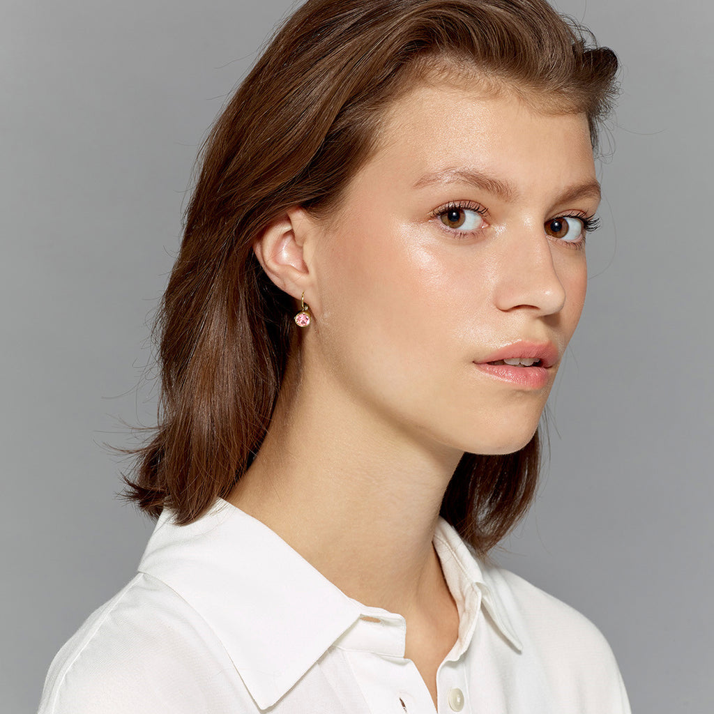 Madu Earrings - Gold - Vintage Rose