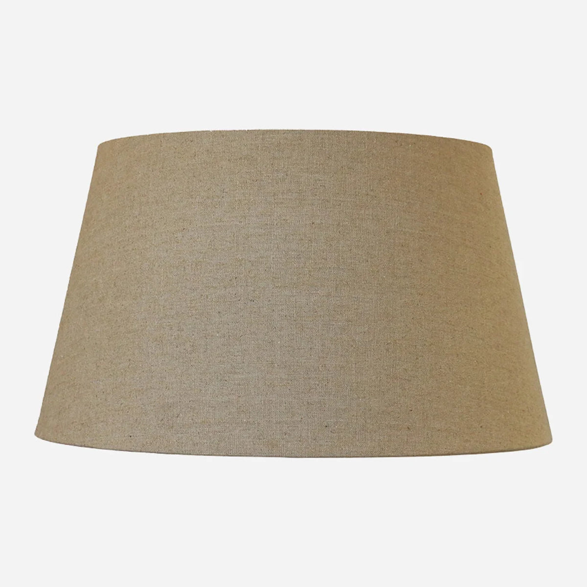 Natural  linen 51cm taper drum lampshade
