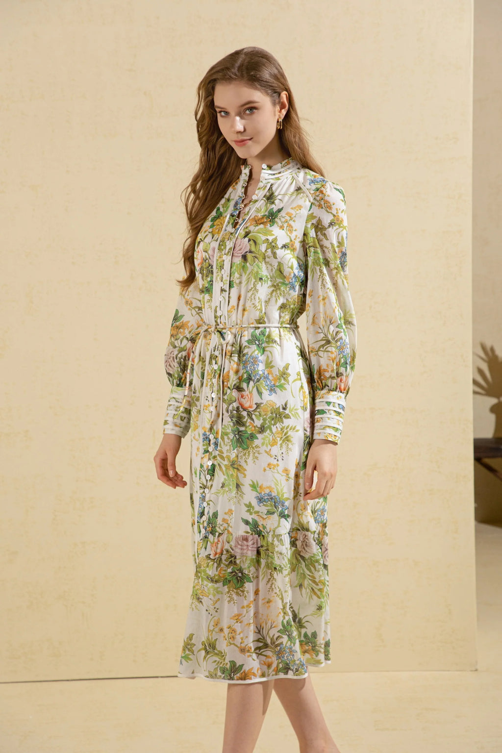 GDS Clothing  Rosita Printed Long Dress