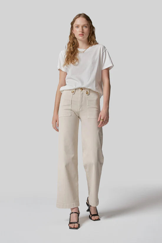 Carrie Cream Jeans - 10