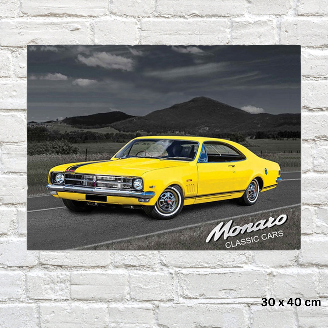 Sign Yellow Mornaro 30x40
