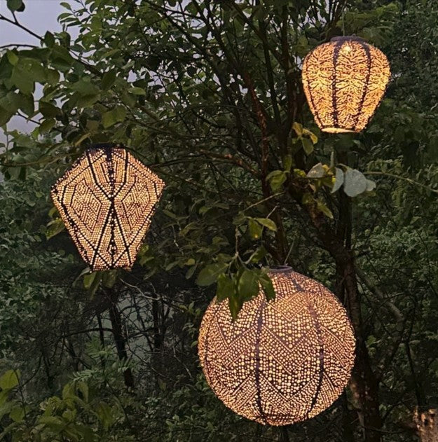 Lantern Diamond 28cm Future Dusk