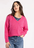 Rosalind jumper carnation