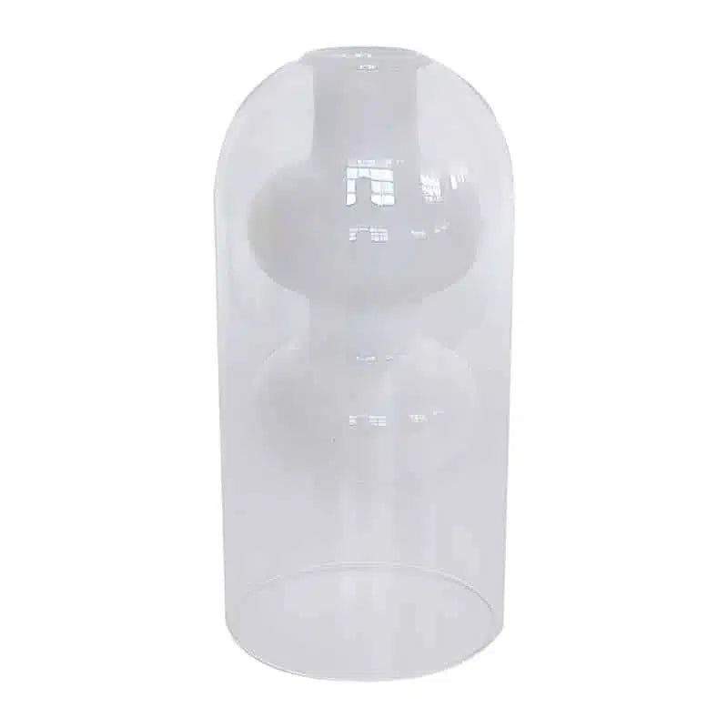 Le Vase/diffuser w reeds clear /white