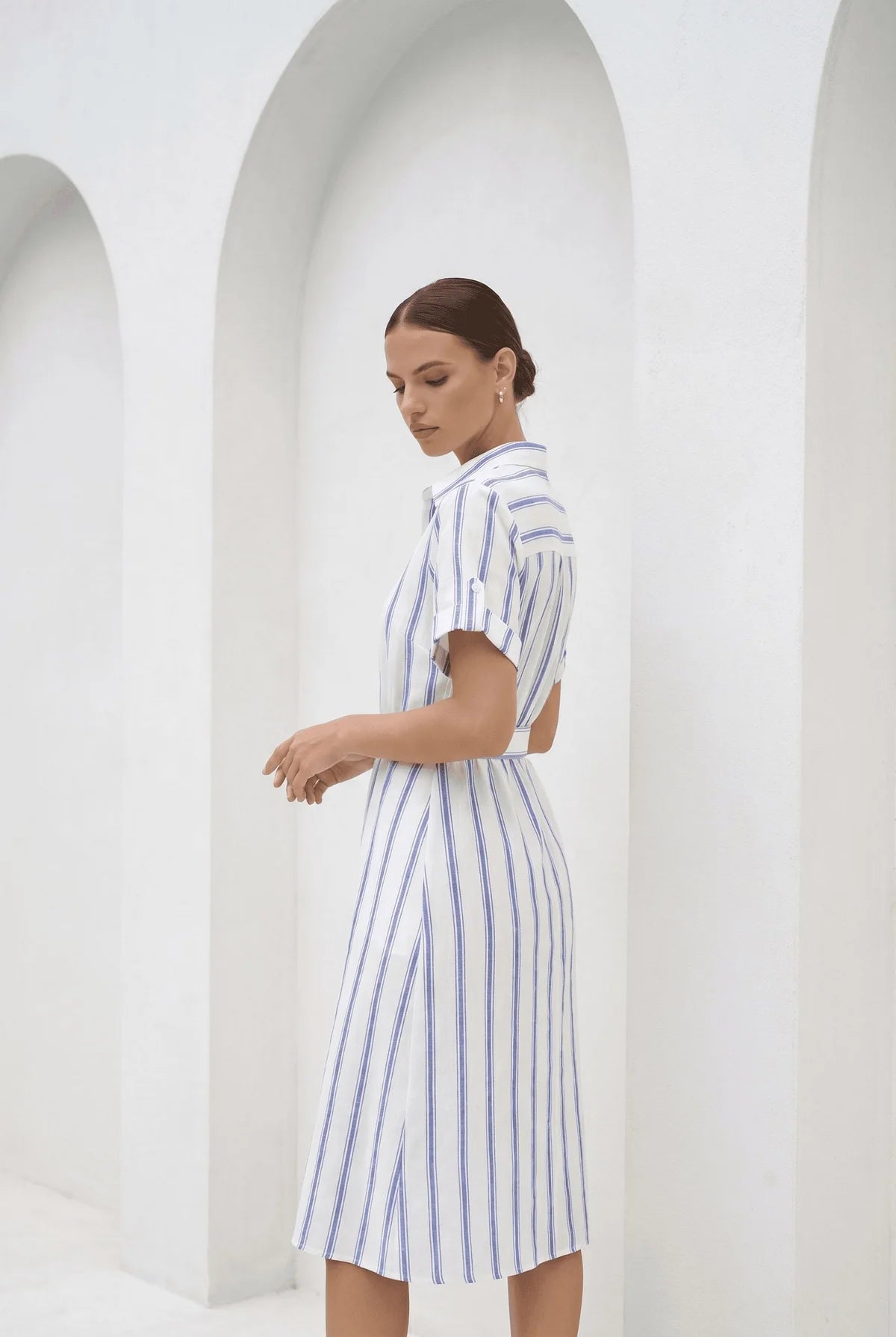 GDS Lyra Linen Dress