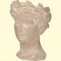 Visage cement vase - medium
