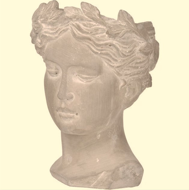 Visage cement vase - medium