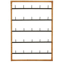 Wall display rack