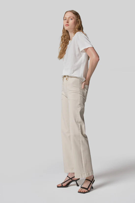 Carrie Cream Jeans - 10