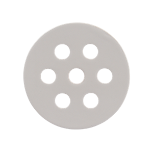 Flower arranging disk small white