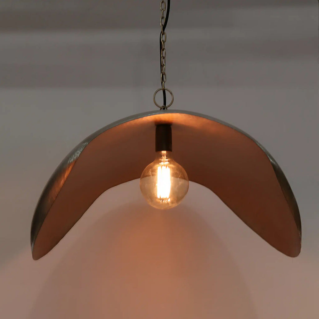 UFO pendant gold 57x38cm