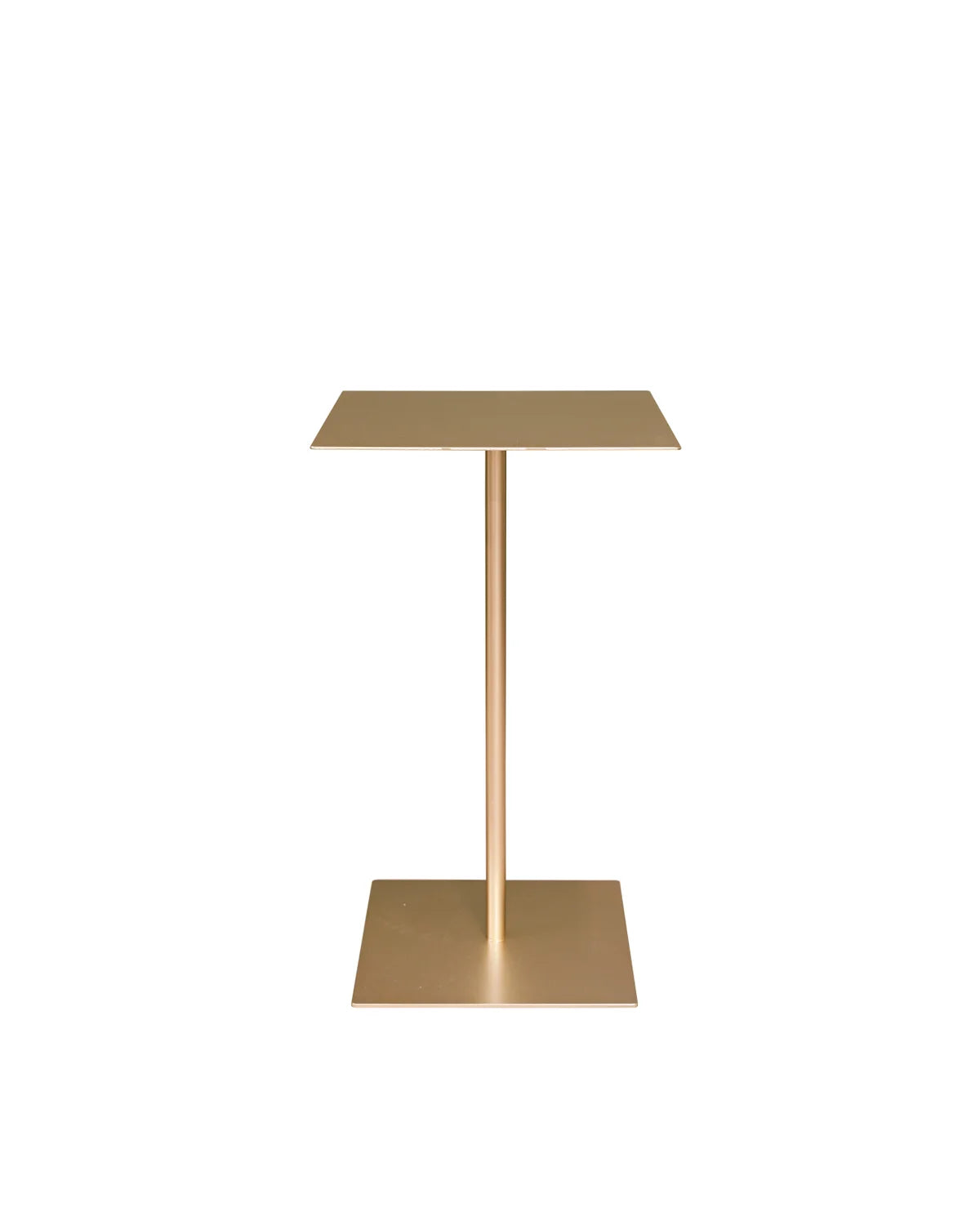 Square Side Table - Gold
