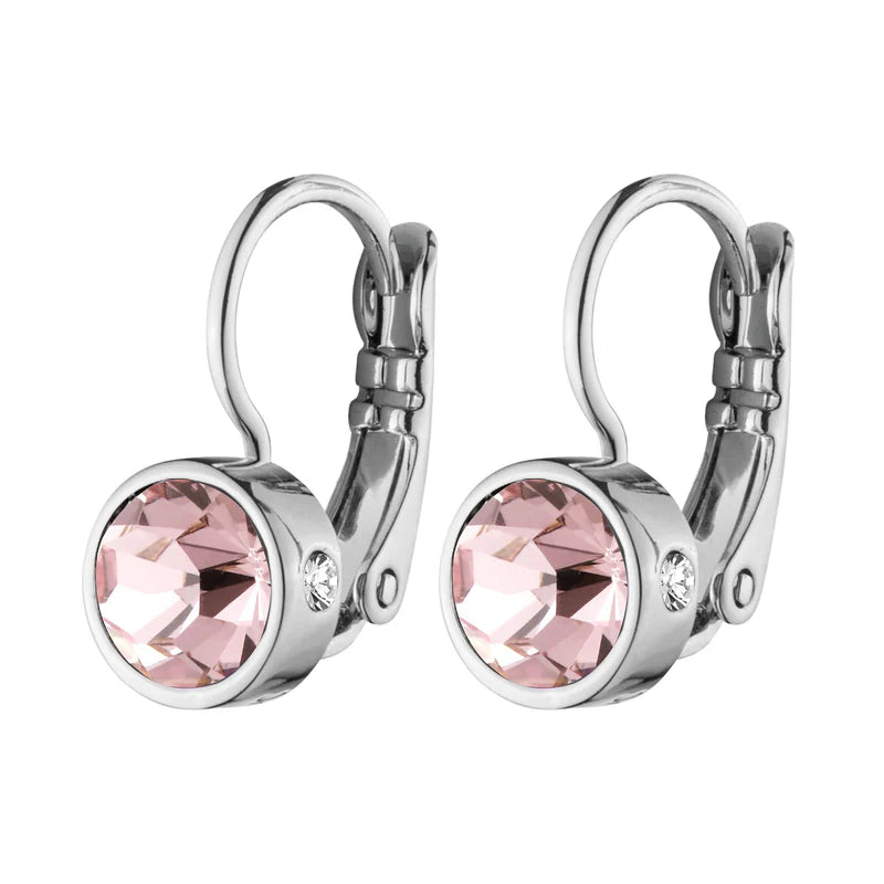Madu Earrings - Silver - Vintage Rose