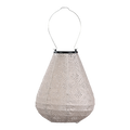 Lantern - Tulip - 20cm - Light Taupe - Topaz