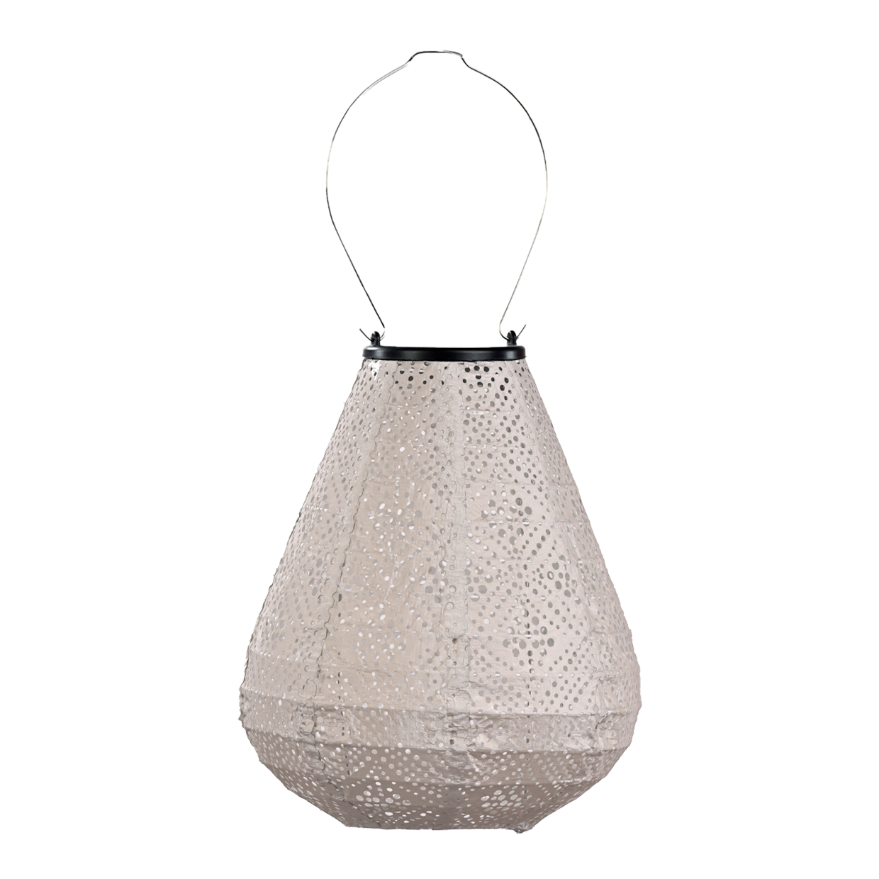 Lantern - Tulip - 20cm - Light Taupe - Topaz