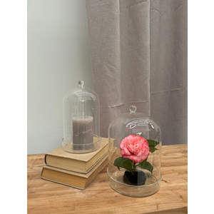 Bell Jar Glass with bowl 13cm