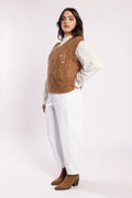 Drama Fliss Vest - Chestnut