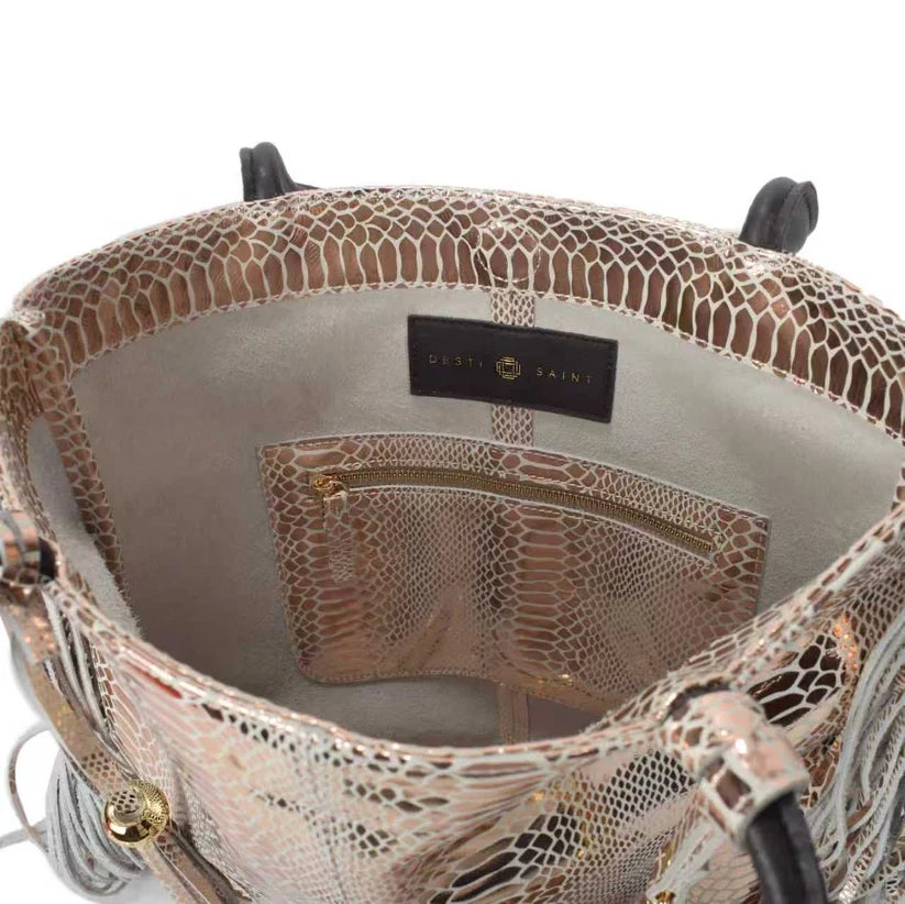 Tassel Shopper - Rose Gold