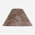 Leopard print lamp shade