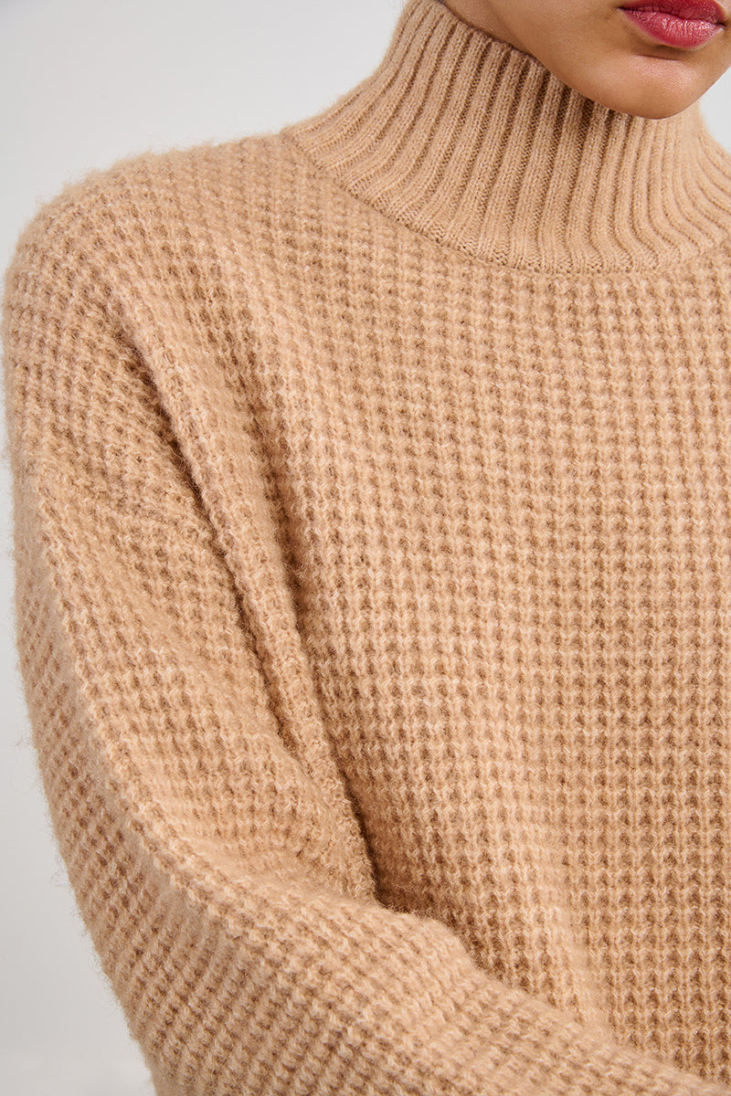 Lili Sidonio Knitted Sweater - Beige