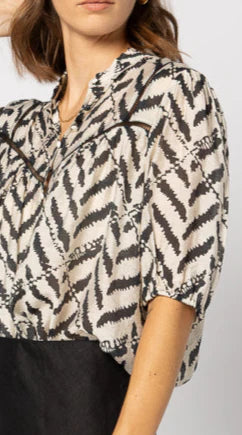 Dalila Top Black Zebra -10