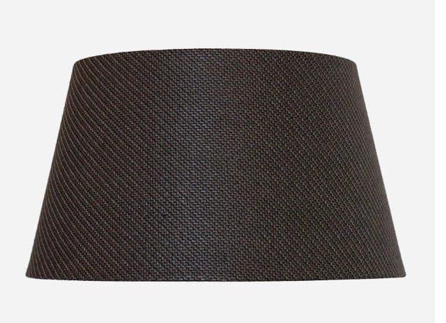 Woven charcoal 41cm shade