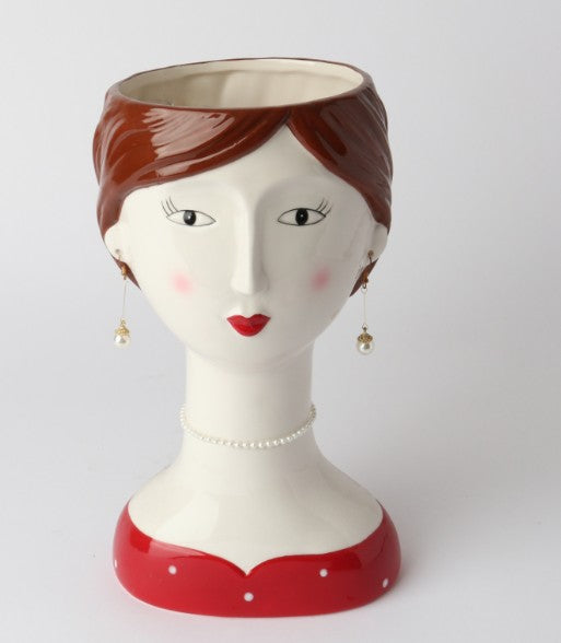 Dolomite betty vase
