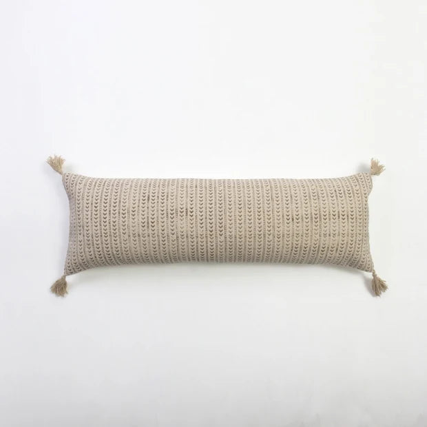 Kavi bolster cushion natural 36x107