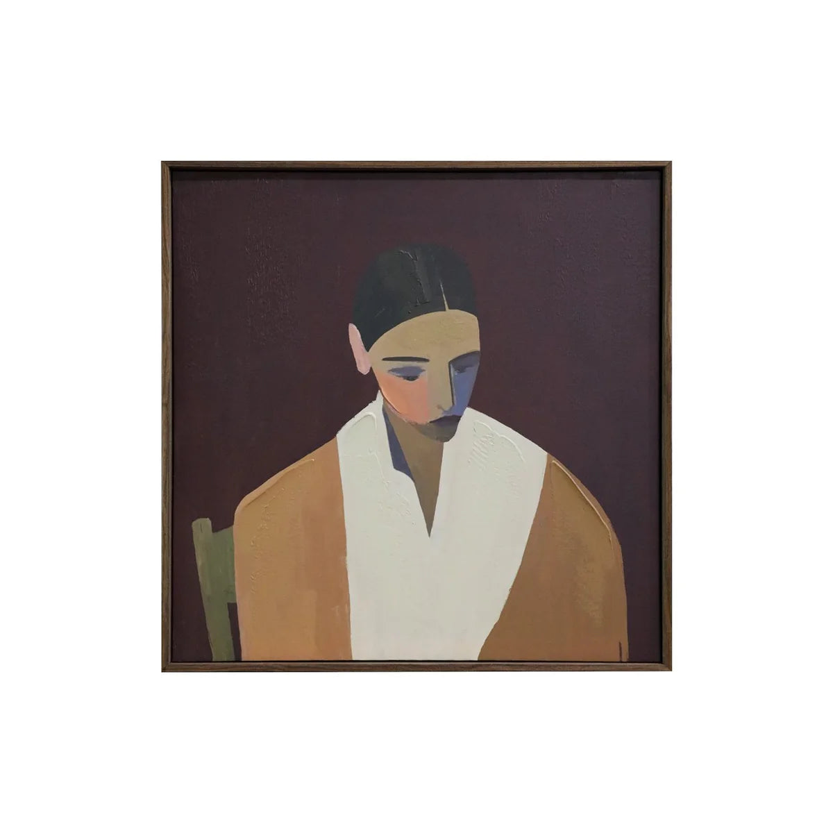 Rory hand embelished framed canvas