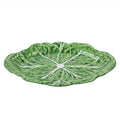 Melamine Cabbage 40cm Oval Platter - Green
