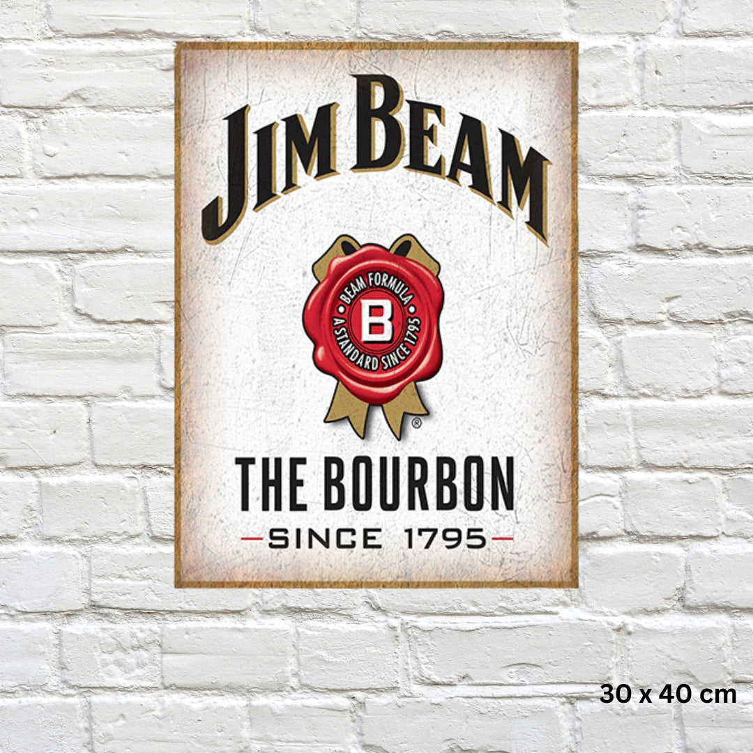 Sign Jim Beam 30x40