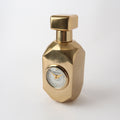 Mid century perfume clock antique brass