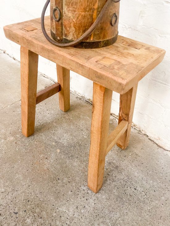 Wooden Stool - Long