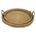 Seagrass Round Tray L