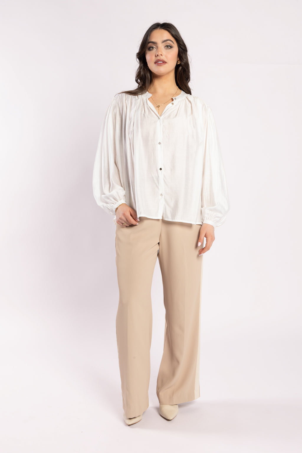 Drama Aritise Blouse - Off White