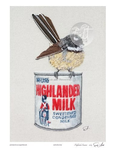 A4 Art Print - Highlander Summer