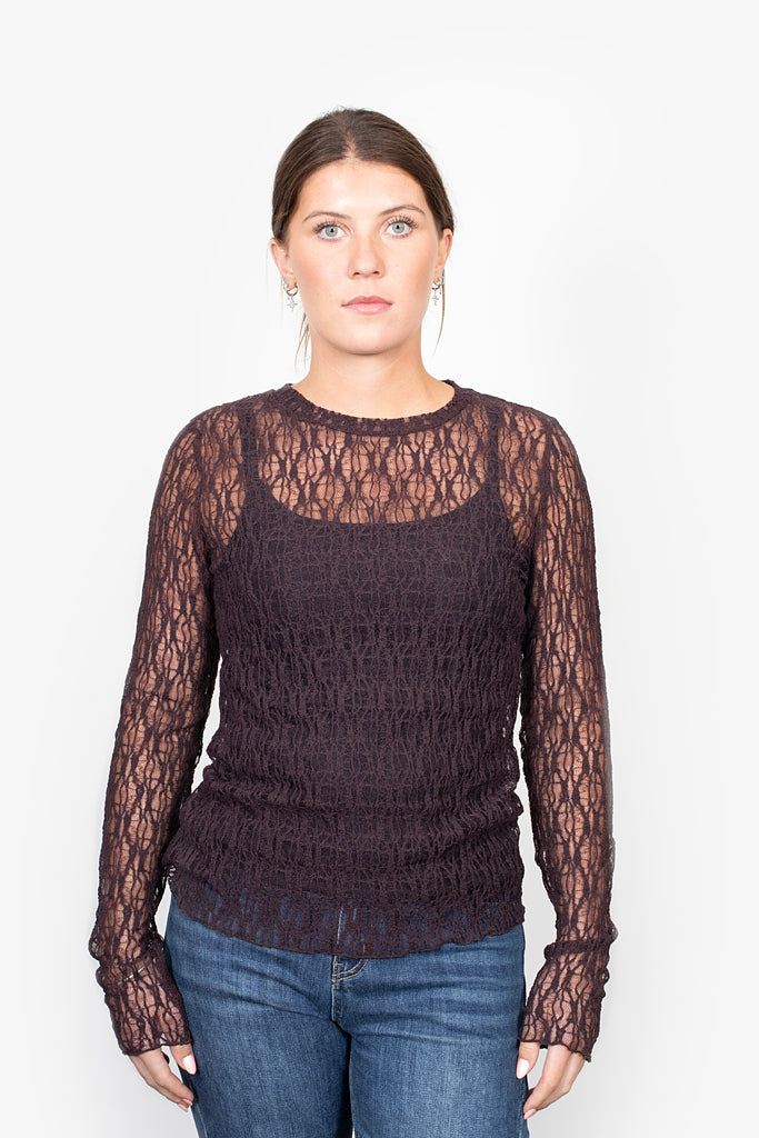 Splice layer top raisin