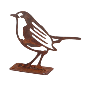Garden Decoration Robin Sitting