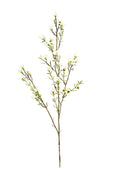 Wax flower white 78cm