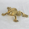 Brass Frog 15cm x 10cm