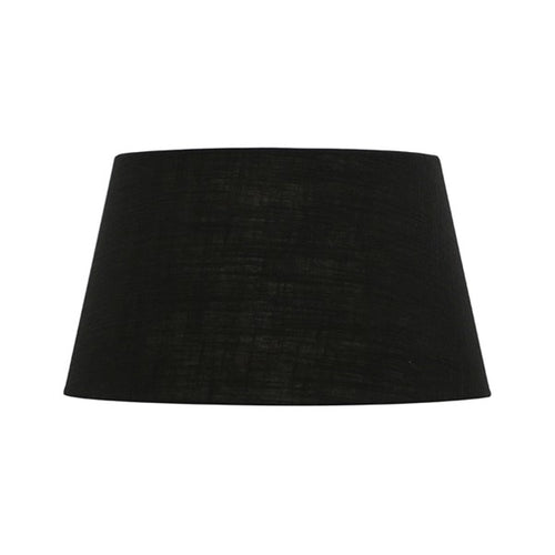 Black 31cm Tapered Drum Lampshade