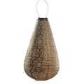 Lantern - Drop - 28cm - Gold - Fiore