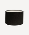 Drum Shade black 28cm Dia