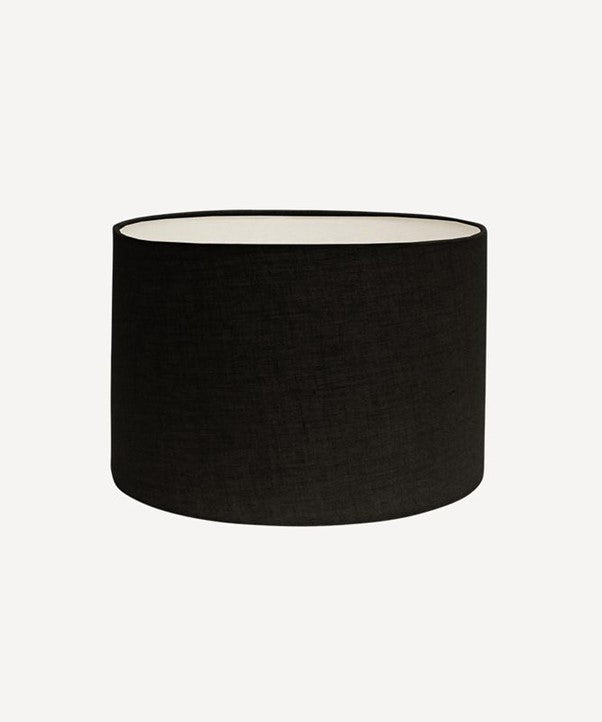 Drum Shade black 28cm Dia