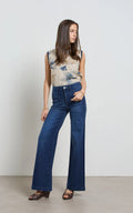 Dri Cooper Indy Indigo Wide Leg Leg Jeans