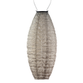 Lantern - Long Oval - 20cm - Light Taupe - Folia