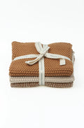 Set of 3 Wash cloths clay