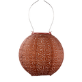 Lantern - Round - 20cm - Copper - Sashiko